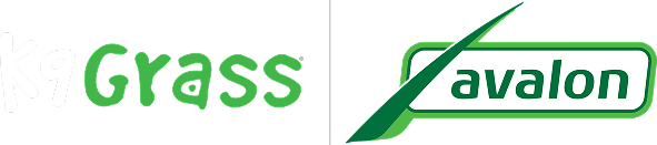 K9Grass Avalon Logo White